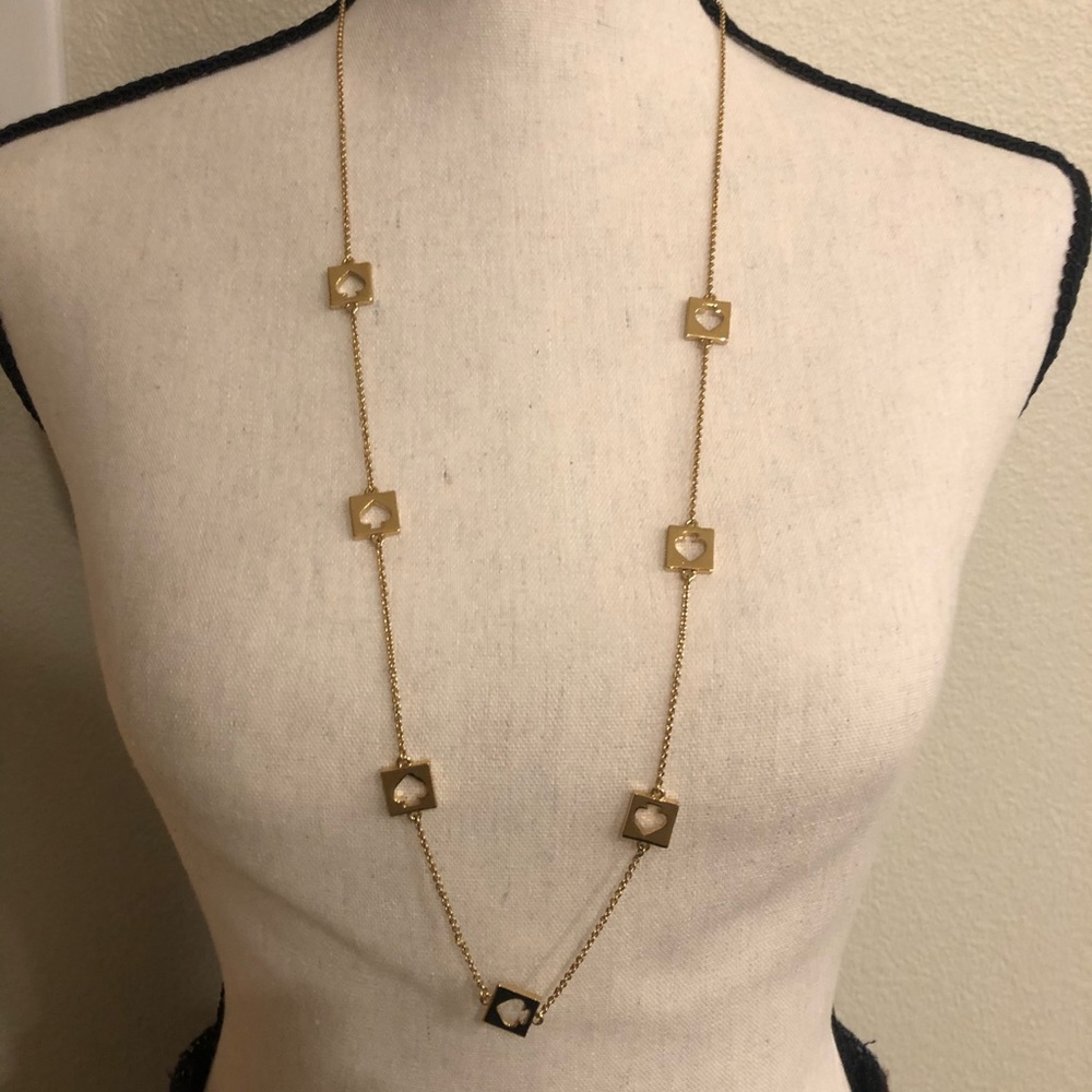 Kate Spade logo Earring & Necklace Set